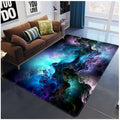 3D Galaxy Space Star Area Rug for Living Room Decor