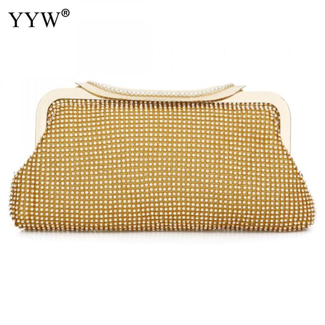 Women's Crystal Evening Clutch Bag for Weddings