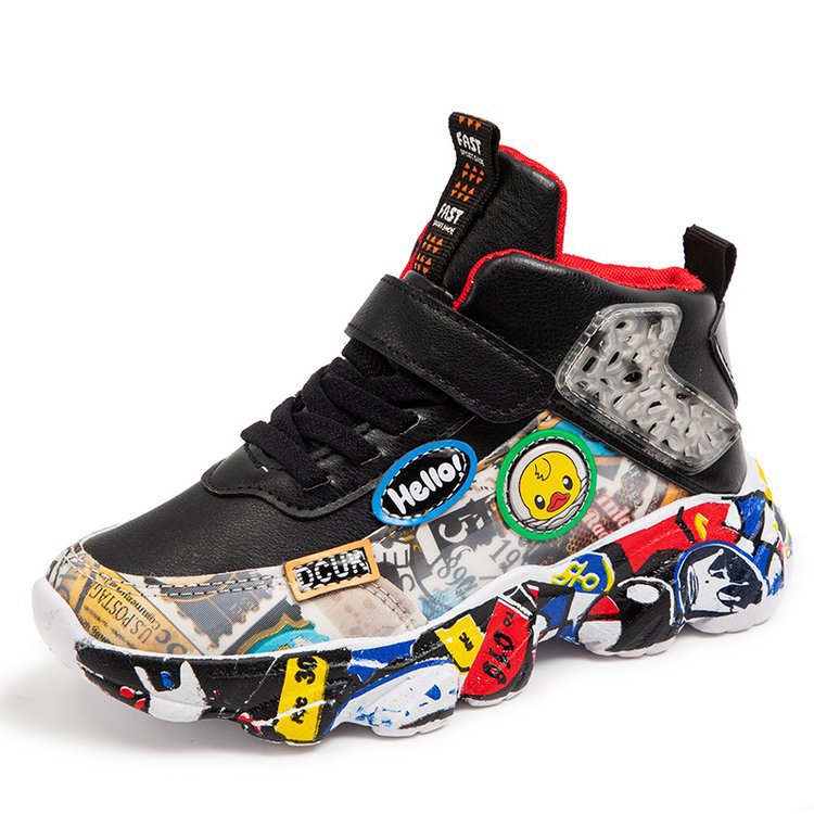 Kids Autumn Winter Sneakers - Camouflage Running Shoes