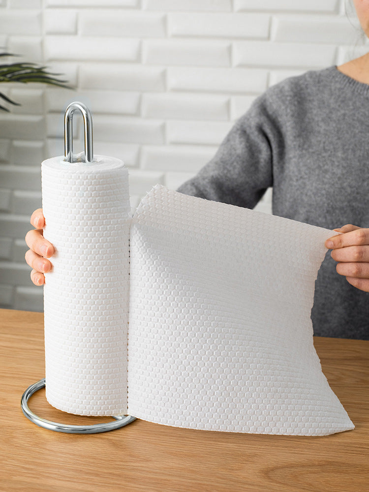 Modern Minimalist Iron Tissue Holder for Home & Kitchen