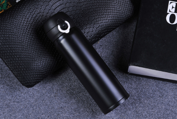 Slim Insulated Stainless Steel Water Bottle