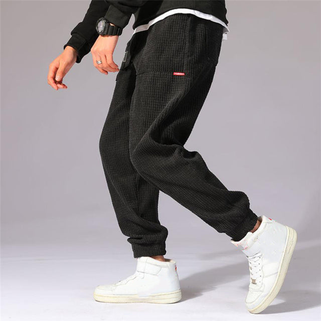 Men's Casual Loose Jogging Pants - Stretchy & Stylish