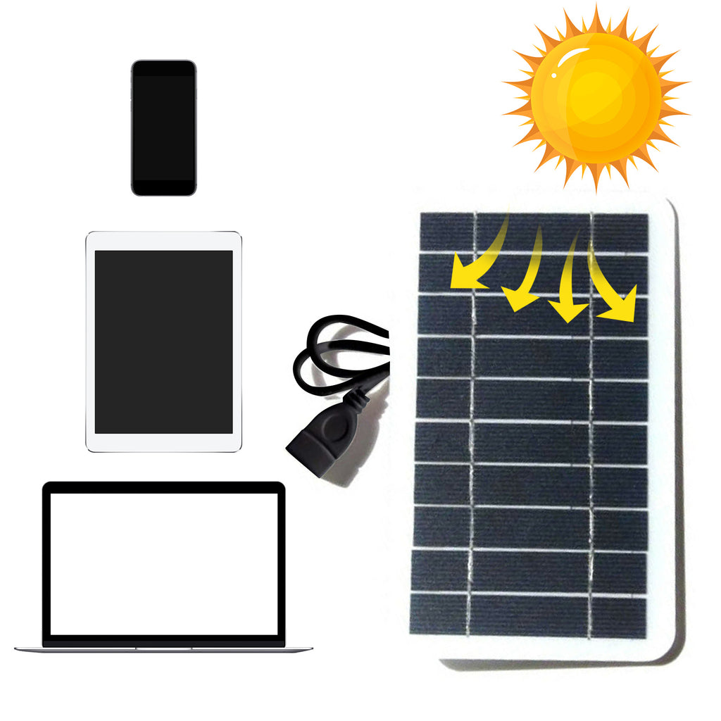 Class A 5V 400mA Solar Panel USB Charger (Portable)
