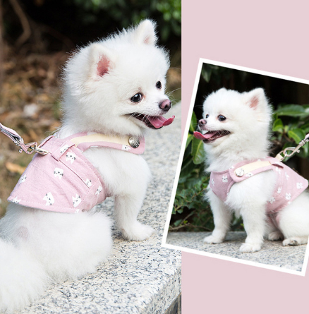 Pet Vest Harness Leash for Small to Medium Dogs