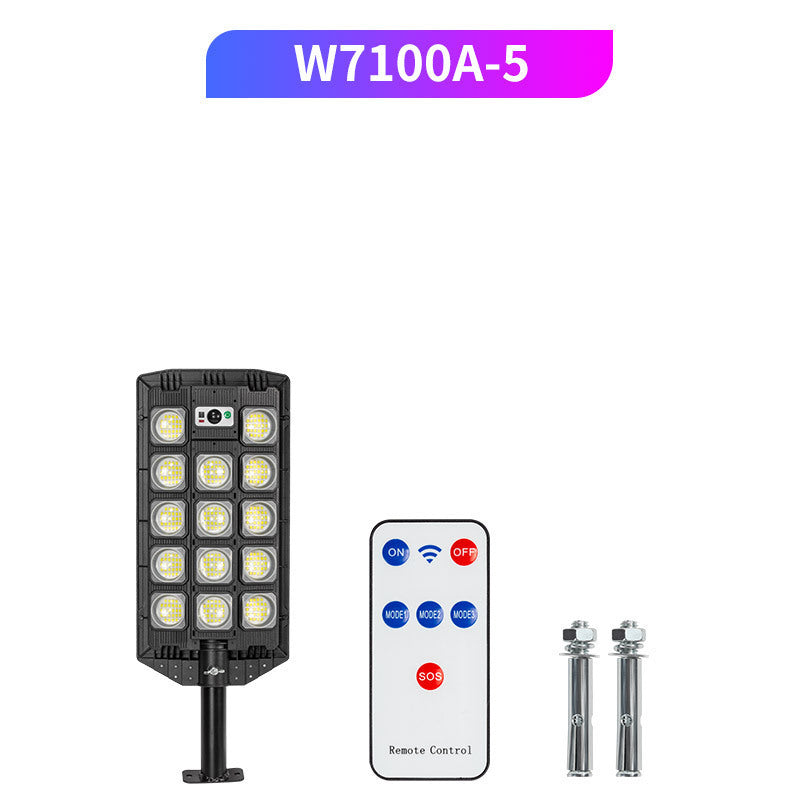 Solar-Powered Integrated Outdoor Sensor Garden Light