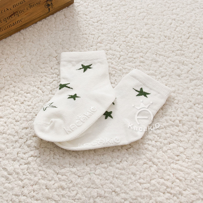 Non-Slip Baby Socks, Lace Ankle Socks for Kids