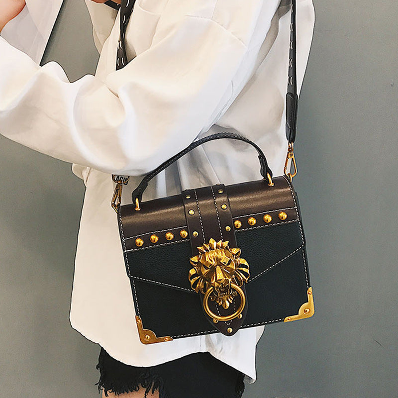 Small Square Stud Crossbody Bag