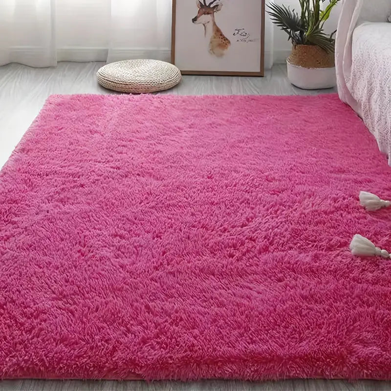 Fluffy Shaggy Area Rug for Living Room