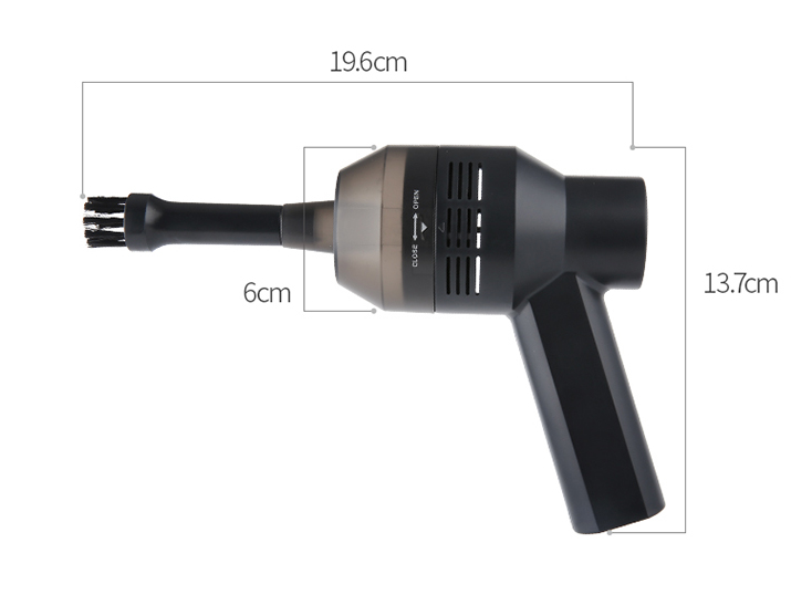 Mini Desktop Vacuum Cleaner for Keyboard and Car Use