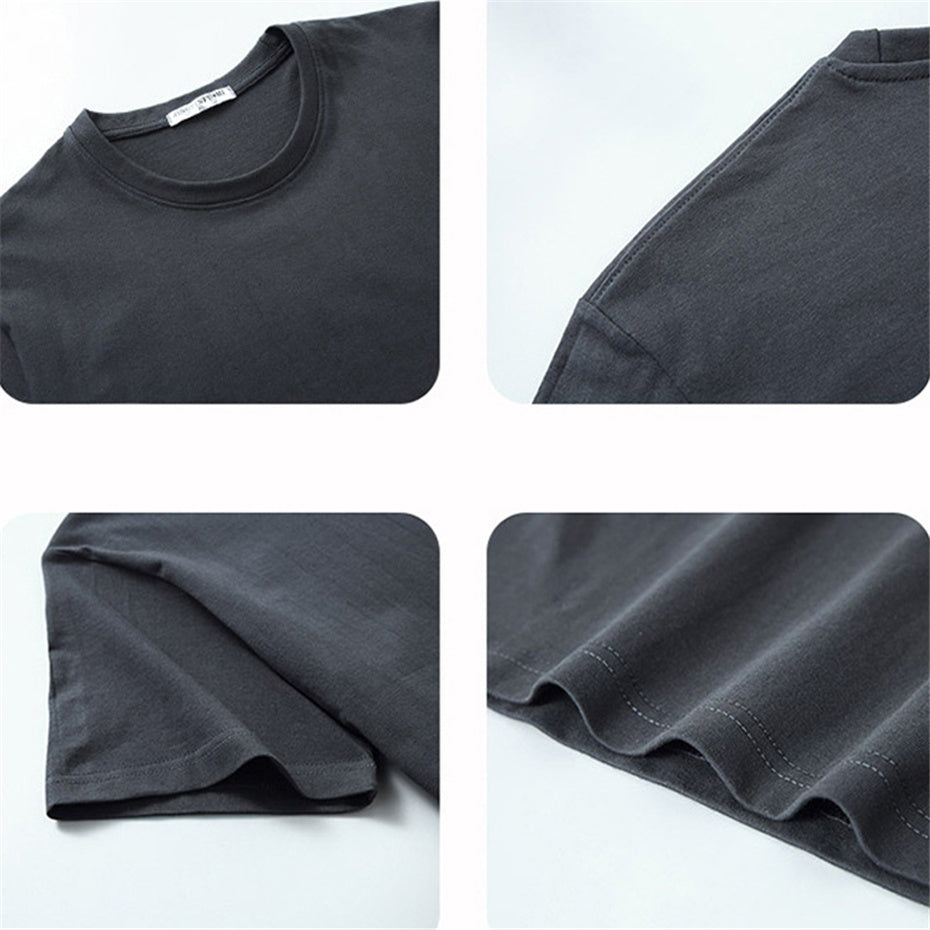 Spring Men's Oversized Half Sleeve T-Shirt