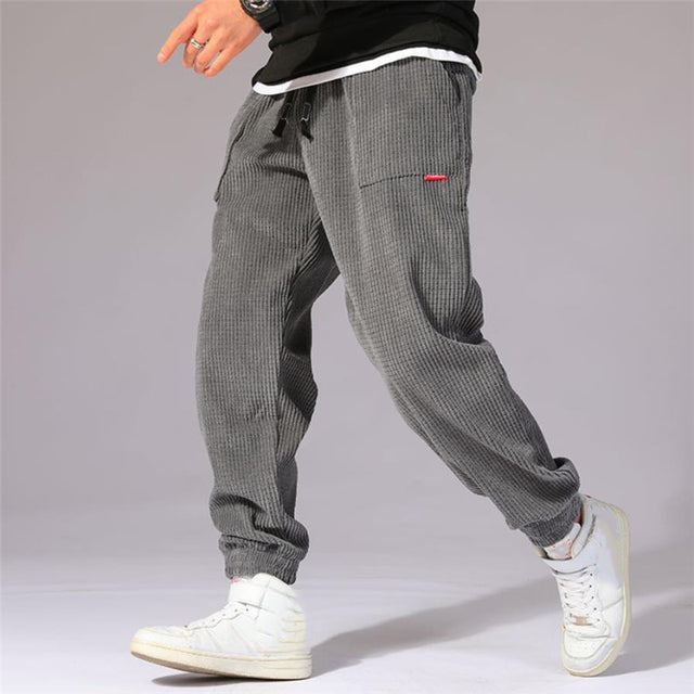 Men's Casual Loose Jogging Pants - Stretchy & Stylish
