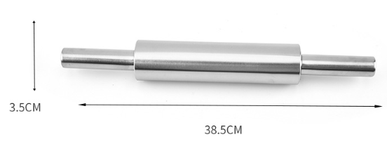 Stainless Steel Rolling Pin for Baking in Home Kitchen