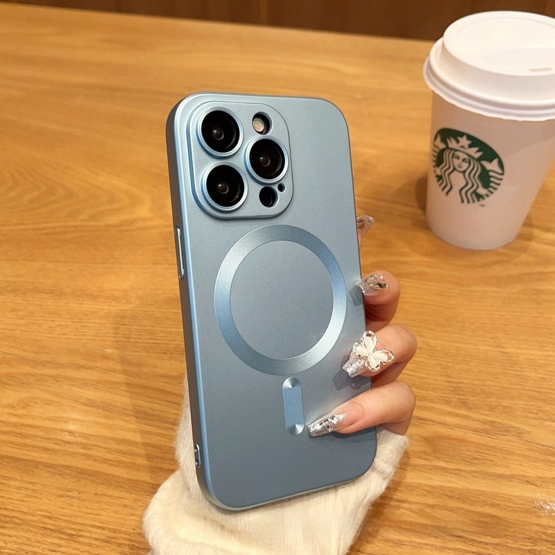Magnetic Phone Case with Lens Cover
