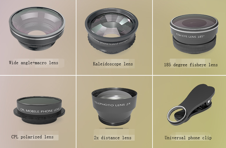New Smartphone Lens Kit - MX-606 Fisheye Wide Angle